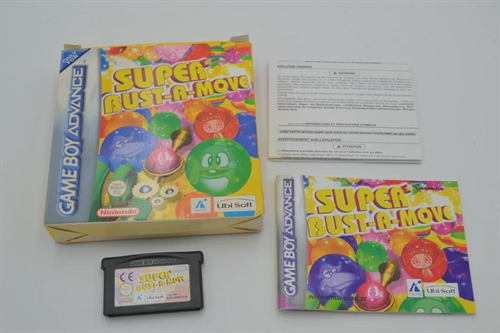 Super Bust-A-Move - EUR - I æske - GameBoy Advance spil (A Grade) (Genbrug)